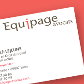 Logotype Equipage Avocats